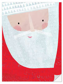 Wandsticker Santa Claus