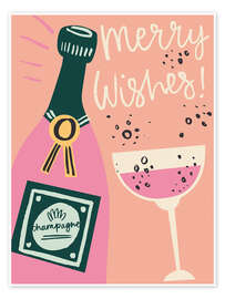 Wandbild Merry Wishes! - Ashley Le Quere