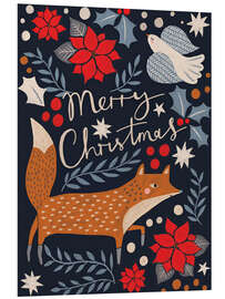 Hartschaumbild Merry Christmas V