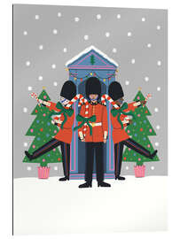 Gallery Print British King Gard unter Schnee