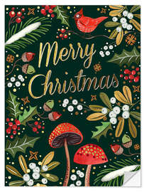 Wandsticker Merry Christmas II