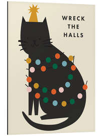 Magnettafel Wreck the halls