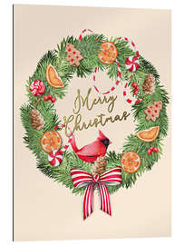 Gallery Print Merry Christmas Girlande
