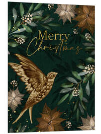 Hartschaumbild Merry Christmas I