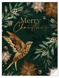 Wandsticker Merry Christmas I