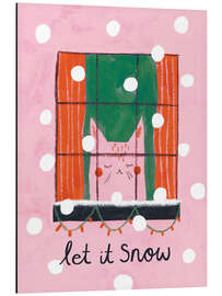 Obraz na aluminium Let it snow - Amy Hodkin