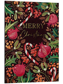 Magnettafel Merry Christmas