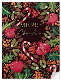 Wandsticker Merry Christmas