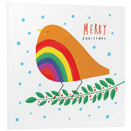 Hartschaumbild Merry Christmas