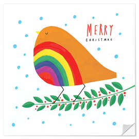Wandsticker Merry Christmas