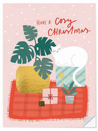 Wandsticker Have a cosy Christmas