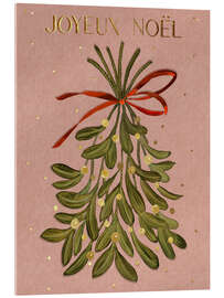 Acrylglasbild Joyeux Noël