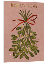 Hartschaumbild Joyeux Noël