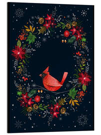 Gallery Print Weihnachts-Rotkardinal