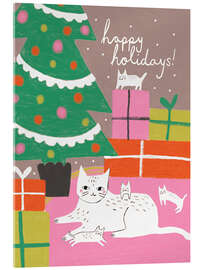 Acrylglasbild Happy Holidays!