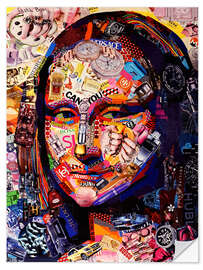 Wandsticker Mona - Sasha Bom