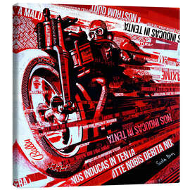 Leinwandbild Lichtgeschwindigkeit