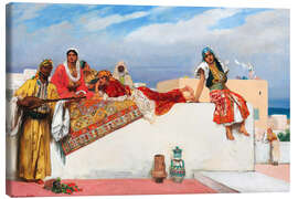 Leinwandbild Ein idyllischer Nachmittag