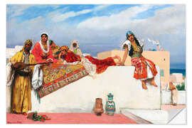 Wandsticker Ein idyllischer Nachmittag