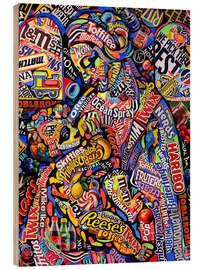 Holzbild Eternity - Sasha Bom