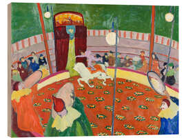 Holzbild Zirkus, 1909