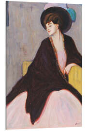 Alubild Bildnis Marianne von Werefkin