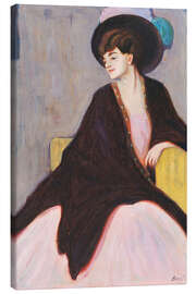 Leinwandbild Bildnis Marianne von Werefkin - Erma Bossi