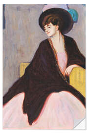 Wandsticker Bildnis Marianne von Werefkin