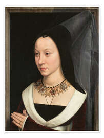 Wandbild Maria Portinari - Hans Memling