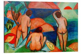 Alubild Badende, 1911 - Erma Bossi