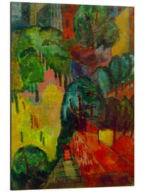 Alubild Pariser Stadtlandschaft - Erma Bossi