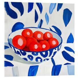 Acrylglasbild Rote Äpfel