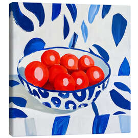 Leinwandbild Rote Äpfel