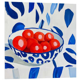 Hartschaumbild Rote Äpfel