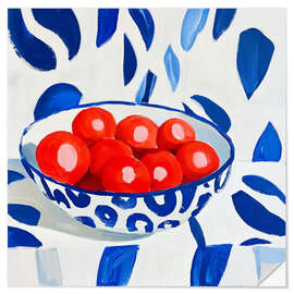 Wandsticker Rote Äpfel