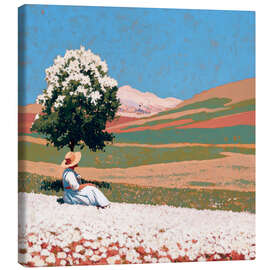 Leinwandbild Auf der Suche nach ruhenden Orten