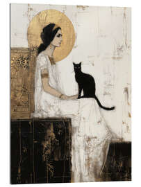 Gallery Print Gekrönt in Schatten und Gold