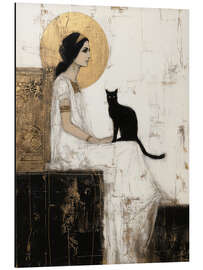 Magnettafel Gekrönt in Schatten und Gold