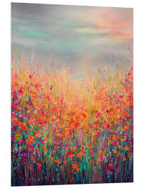 Hartschaumbild Magisches Feld