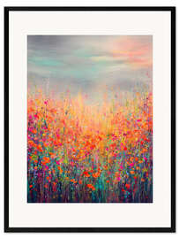 Gerahmter Kunstdruck Magisches Feld