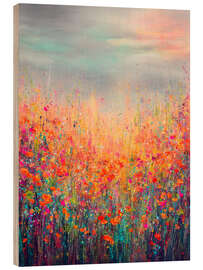 Holzbild Magisches Feld