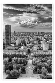 Wandbild Warschau I - Mikolaj Gospodarek