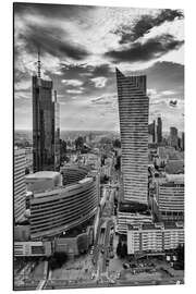 Tableau en aluminium Warsaw II - Mikolaj Gospodarek