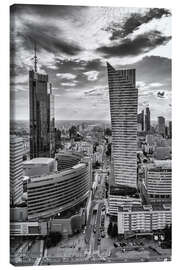 Leinwandbild Warschau II - Mikolaj Gospodarek