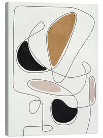 Leinwandbild Thin Flow III