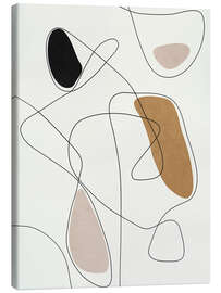 Leinwandbild Thin Flow II