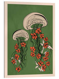 Gallery Print Florale Quallen
