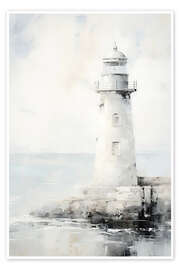 Wandbild Leuchtturm am Meer - Jörg Gamroth