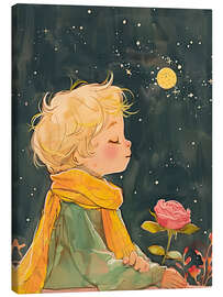 Leinwandbild Ein kleiner Prinz