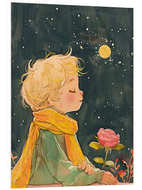 Hartschaumbild Ein kleiner Prinz
